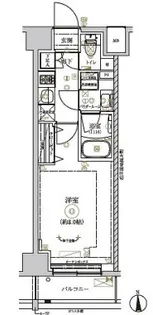 RELUXIA TOKYO NORTH GATE【7階】の間取り