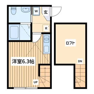 サフィール霞ヶ丘【2階】の間取り