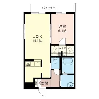 アイメゾン【2階】の間取り