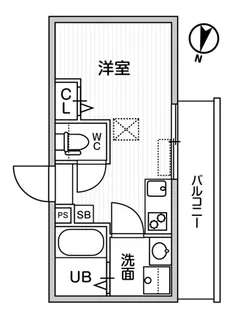 T’s Cuore横濱元町【1階】の間取り