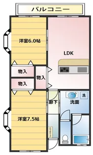 グレイス光が丘【2階】の間取り