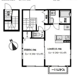 ボヌール新横浜【1階】の間取り