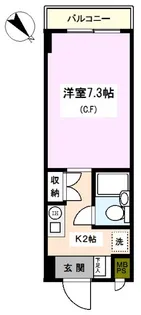 ドルフ安藤橋III【6階】の間取り
