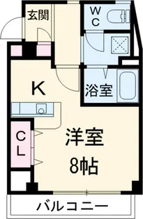 市川プラザ【4階】の間取り