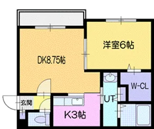 エクセルパーク【2階】の間取り
