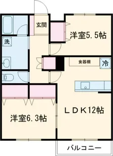 LUCE A【1階】の間取り