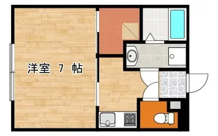 クロノス【1階】の間取り