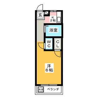 ネオ明治館【2階】の間取り