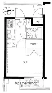 メインステージ大森海岸【7階】の間取り