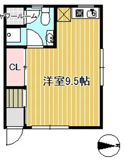 ハイム美奈本III【1階】の間取り