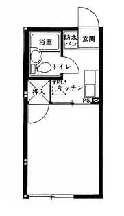 シェルハウス妙蓮寺A棟【2階】の間取り
