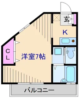 パレス菊名【2階】の間取り