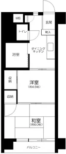 シャンボール南品川【6階】の間取り