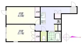 アイレジデンス【1階】の間取り