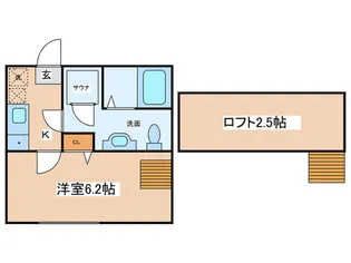 プレスタ【1階】の間取り
