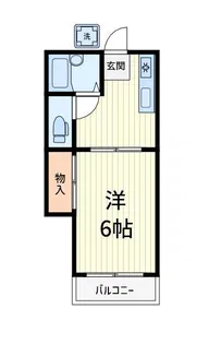 ルナリアII【2階】の間取り