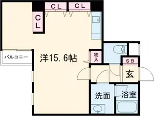 TAMONZ【5階】の間取り