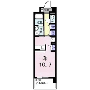 ポエム藤の木【2階】の間取り