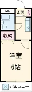 サンハイツサトー【3階】の間取り