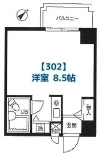 グレース千早町【3階】の間取り