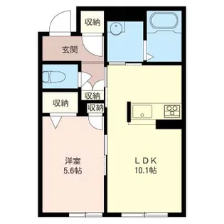 Dear Court【1階】の間取り