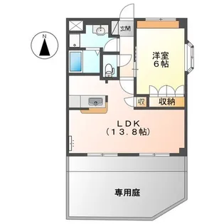ベル メゾン【1階】の間取り
