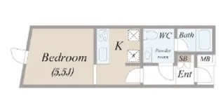 神奈川県横浜市旭区本宿町【マンション】の間取り