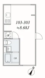 trias331【1階】の間取り
