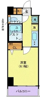 クレイス・プリンシア池袋【4階】の間取り