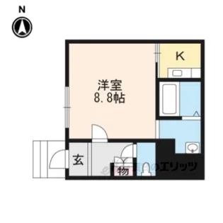 UZUMASAARCUS【1階】の間取り