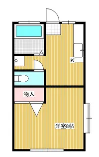 柏アベニューII【2階】の間取り