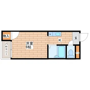 金沢ビル【2階】の間取り