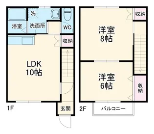静岡県浜松市中央区有玉台3【一戸建】の間取り