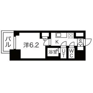 メイクスWアート浅間町【8階】の間取り