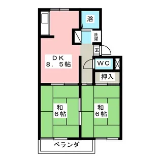 AZ-1【2階】の間取り