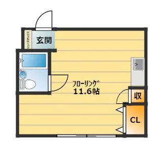 ル・ルベル【3階】の間取り