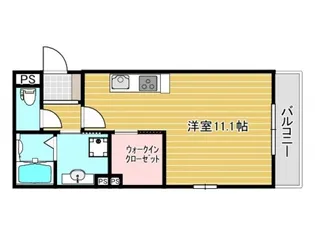 コーボレーション翠【1階】の間取り