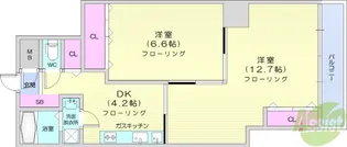 マンション立町【2階】の間取り