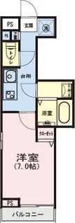 東京都台東区竜泉3【マンション】の間取り