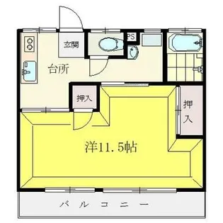 コーポ大久保【3階】の間取り