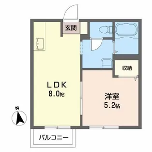 メゾン青葉【2階】の間取り