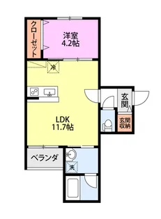 3TWO文京町【1階】の間取り
