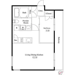 La Perla Ogikubo【4階】の間取り