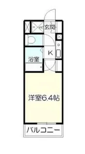 シンシア・シティ榴岡【8階】の間取り