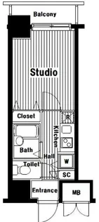 ガラ・グランディ練馬【14階】の間取り