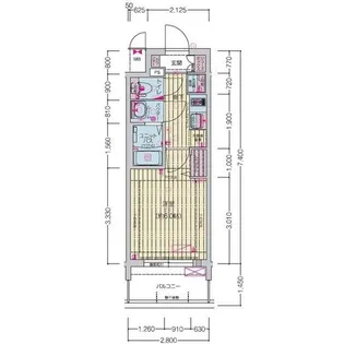 愛知県名古屋市瑞穂区瑞穂通1【マンション】の間取り