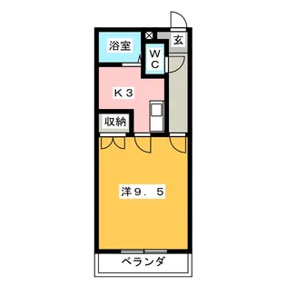 サンヒルズ【3階】の間取り
