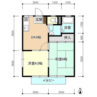 T・Nハイツ【2階】の間取り