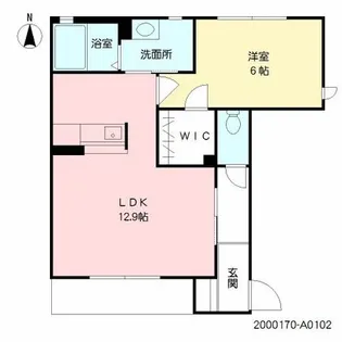 ヴィラーチェ・ナチュラ【1階】の間取り