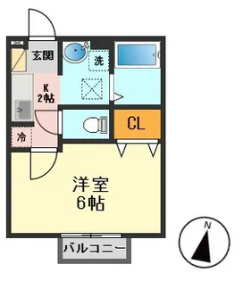 東京都葛飾区青戸5【アパート】の間取り
